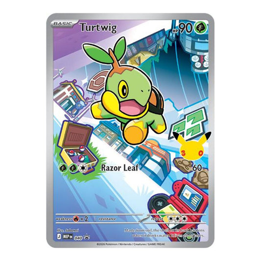 ME: Mega Evolution Promo (MEP) - Turtwig - 040 (#040) (Near Mint)
