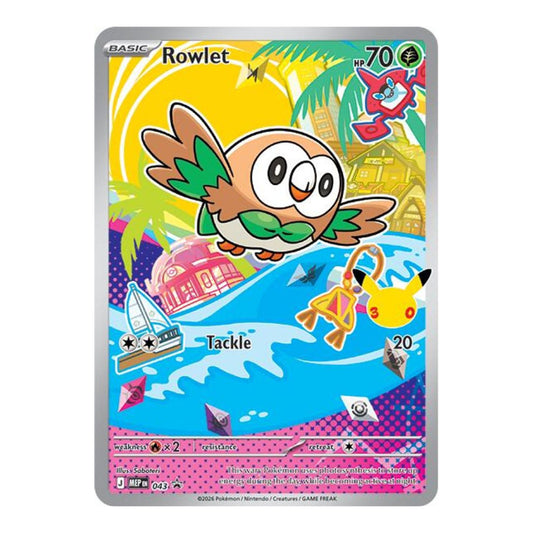 ME: Mega Evolution Promo (MEP) - Rowlet - 043 (#043) (Near Mint)