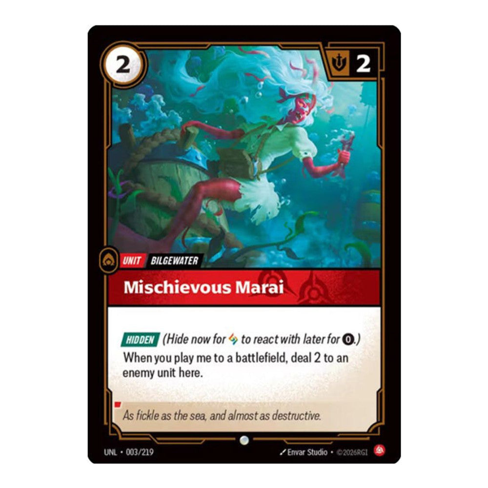 Unleashed (UNL) - Mischievous Marai (#003/219) (Near Mint)