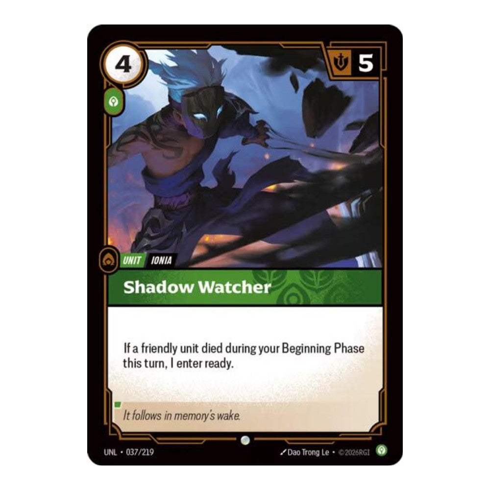 Unleashed (UNL) - Shadow Watcher (#037/219) (Near Mint)