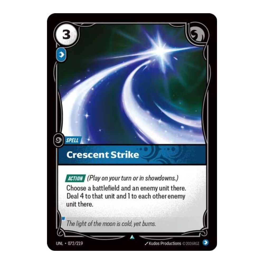 Unleashed (UNL) - Crescent Strike (#072/219) (Near Mint)