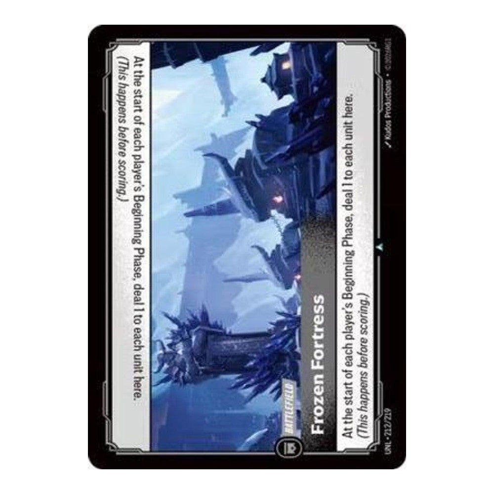 Unleashed (UNL) - Frozen Fortress (#212/219) (Near Mint)