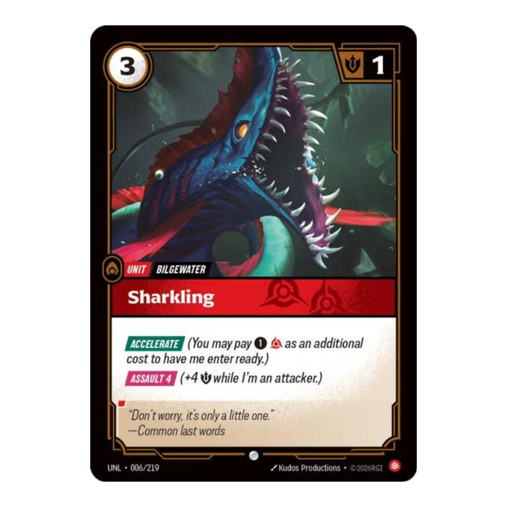 Unleashed (UNL) - Sharkling (#006/219) (Near Mint)