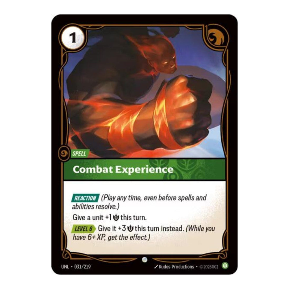 Unleashed (UNL) - Combat Experience (#031/219) (Near Mint)