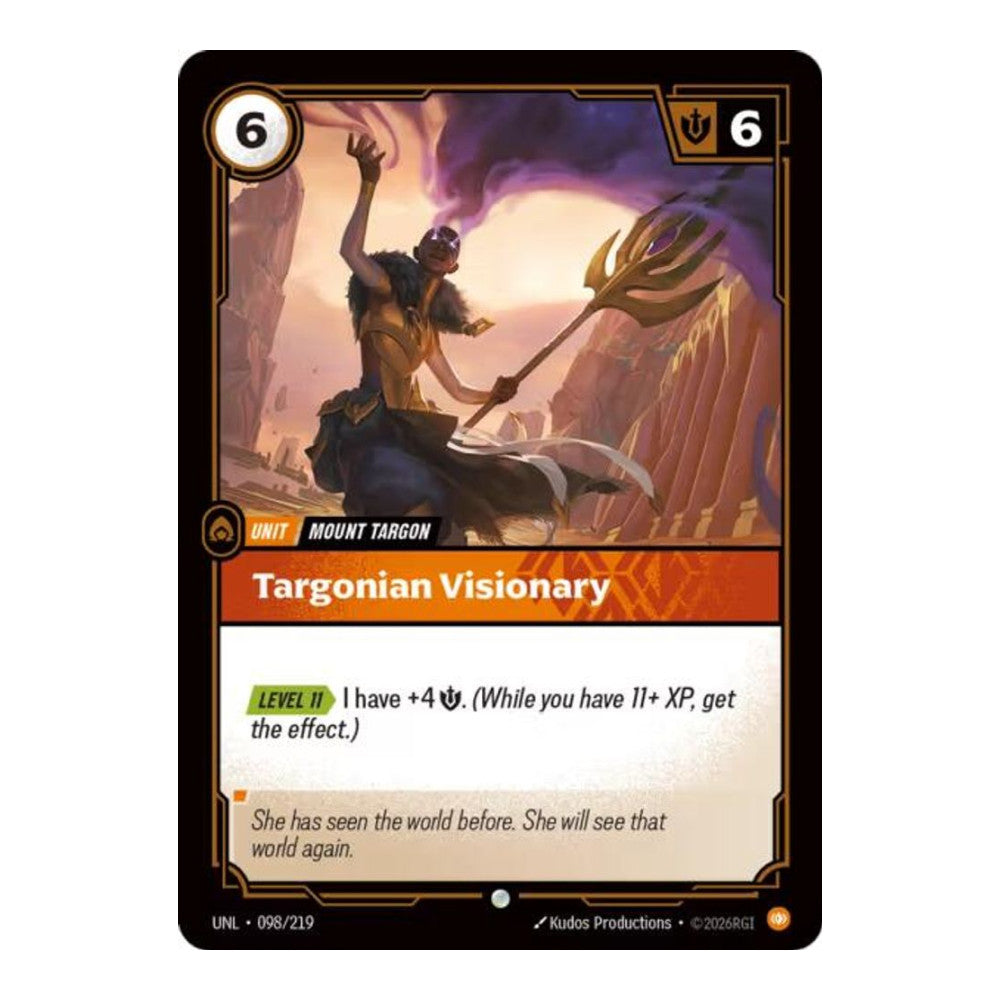 Unleashed (UNL) - Targonian Visionary (#098/219) (Near Mint)