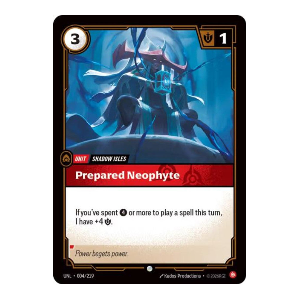 Unleashed (UNL) - Prepared Neophyte (#004/219) (Near Mint)