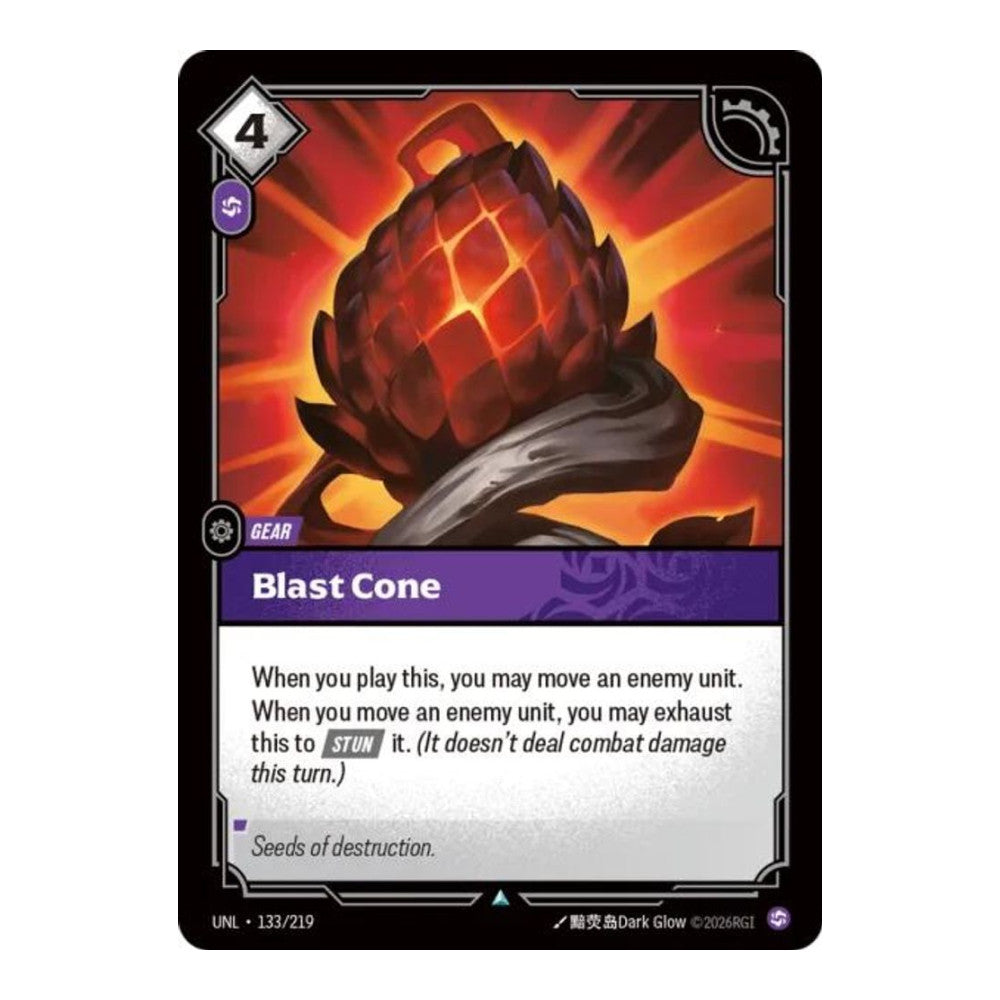 Unleashed (UNL) - Blast Cone (#133/219) (Near Mint)