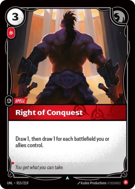 Right of Conquest