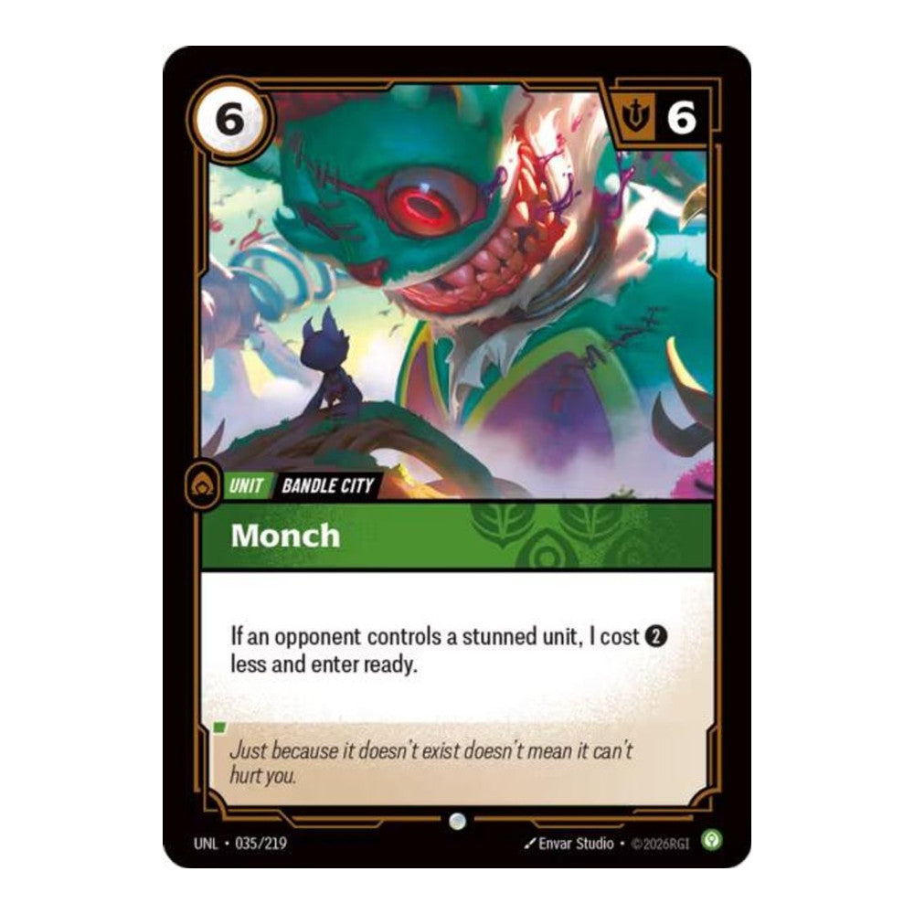 Unleashed (UNL) - Monch (#035/219) (Near Mint)