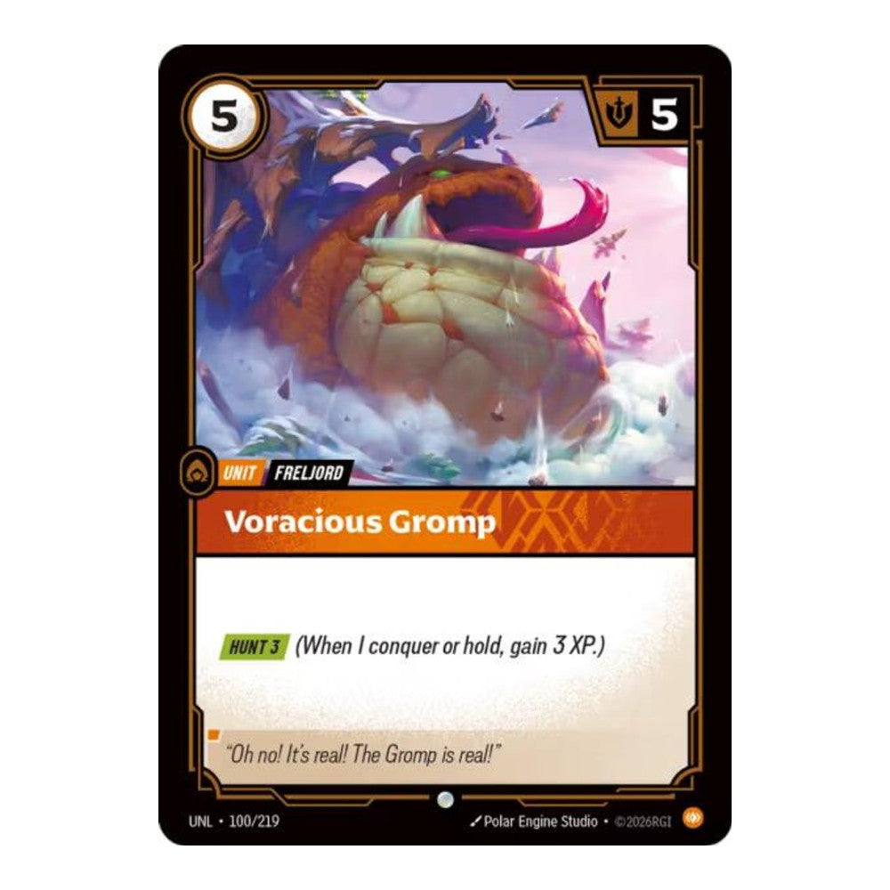 Unleashed (UNL) - Voracious Gromp (#100/219) (Near Mint)