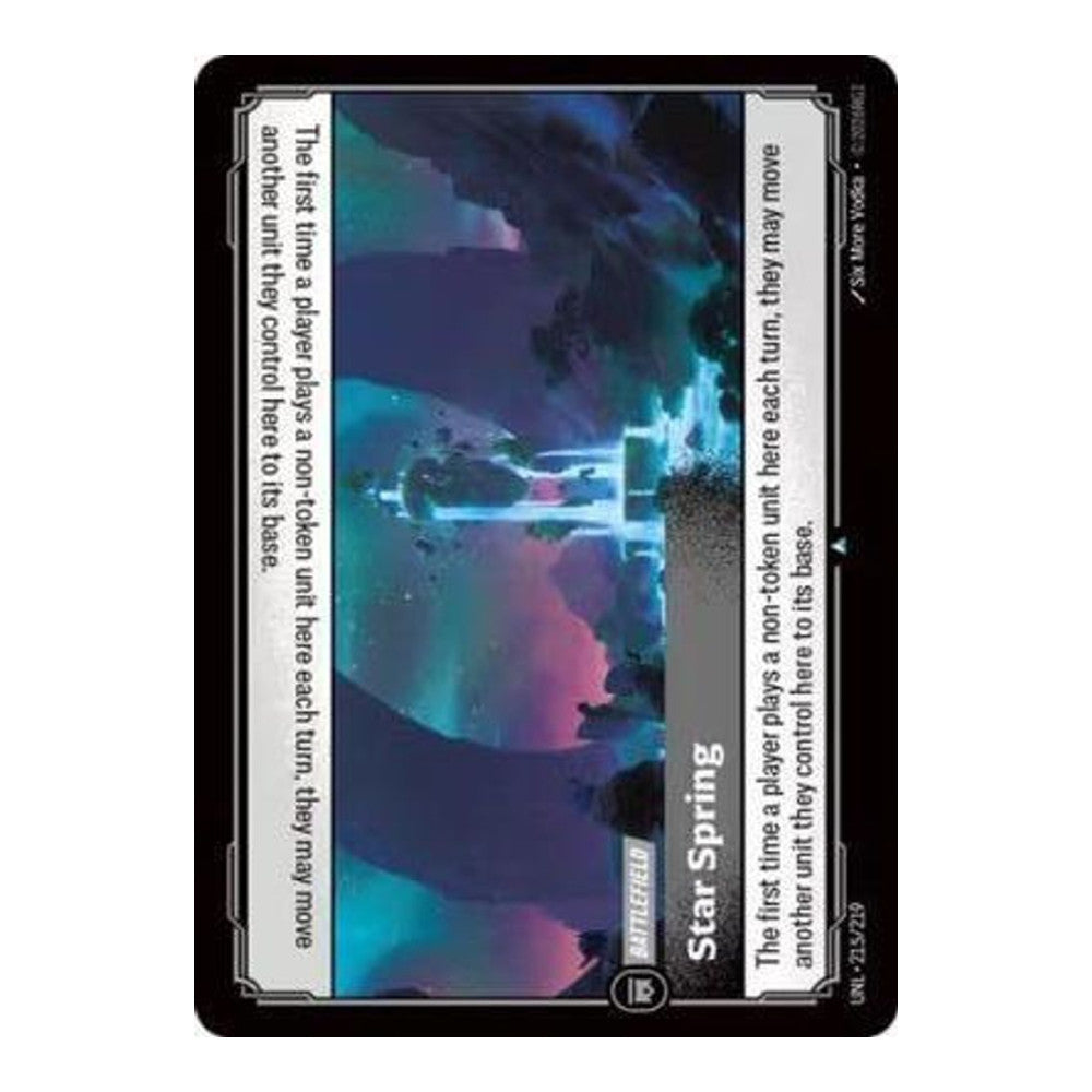 Unleashed (UNL) - Star Spring (#215/219) (Near Mint)