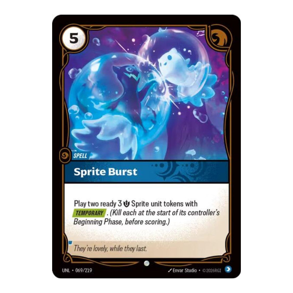 Unleashed (UNL) - Sprite Burst (#069/219) (Near Mint)