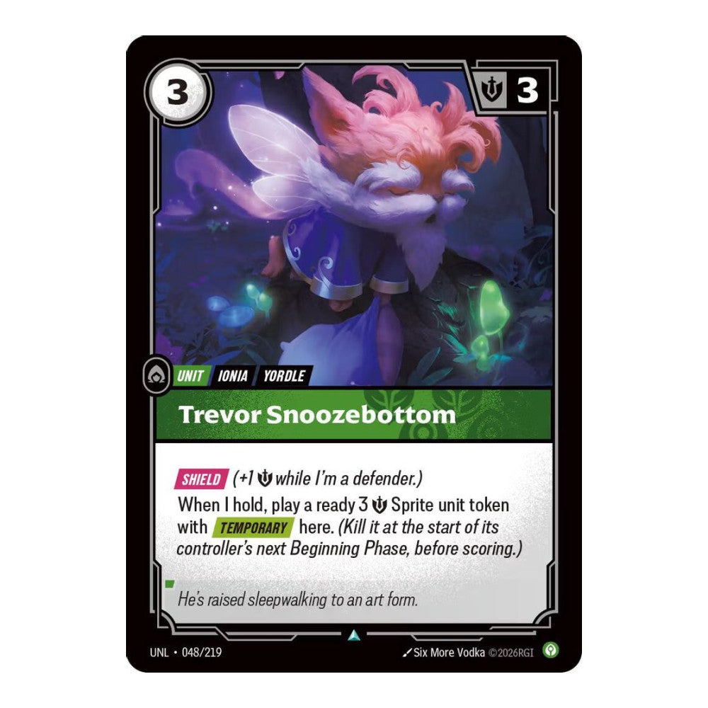 Unleashed (UNL) - Trevor Snoozebottom (#048/219) (Near Mint)