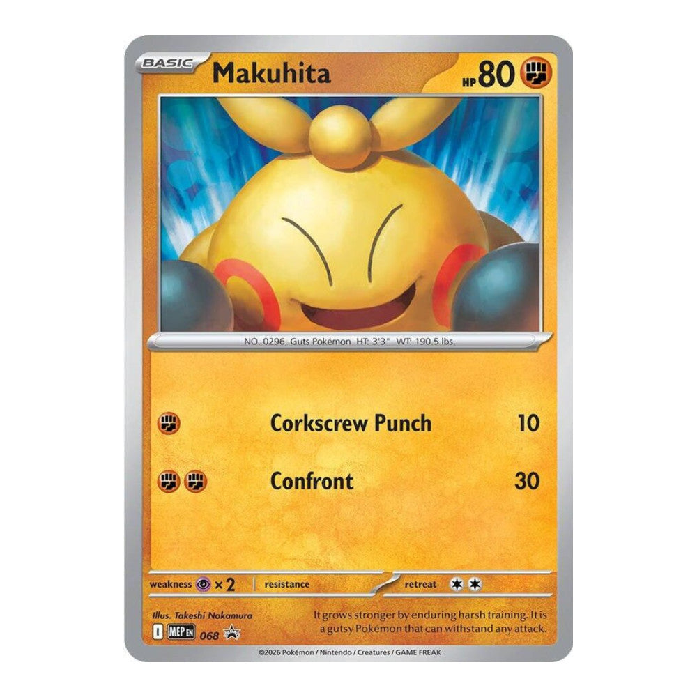 ME: Mega Evolution Promo (MEP) - Makuhita - 068 (#068) (Near Mint)
