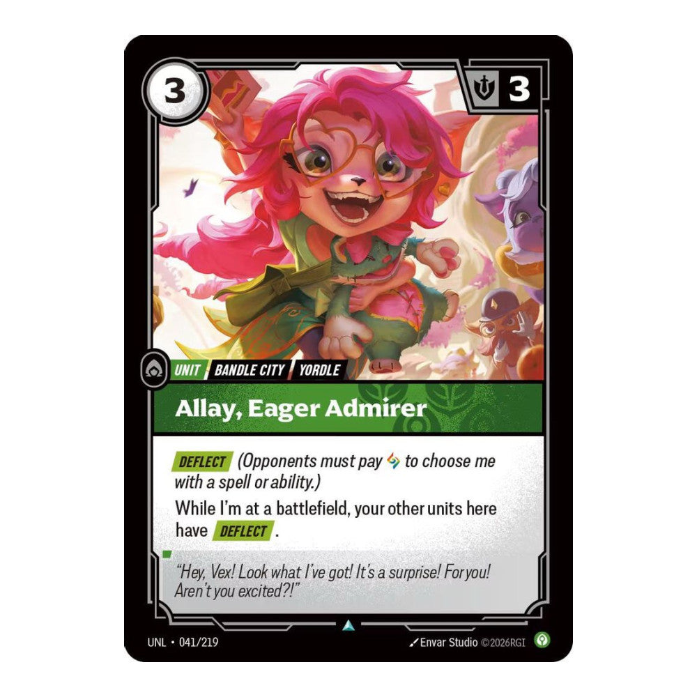 Unleashed (UNL) - Allay, Eager Admirer (#041/219) (Near Mint)