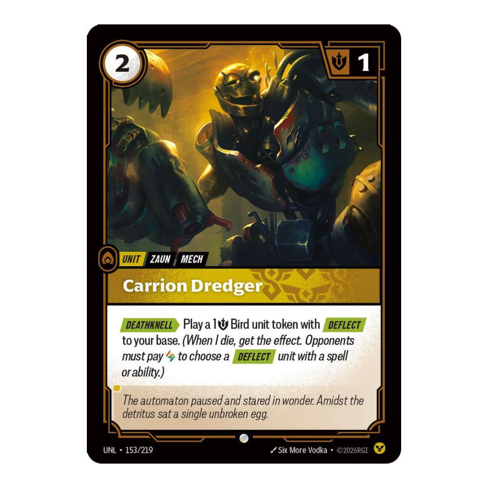 Unleashed (UNL) - Carrion Dredger (#153/219) (Near Mint)