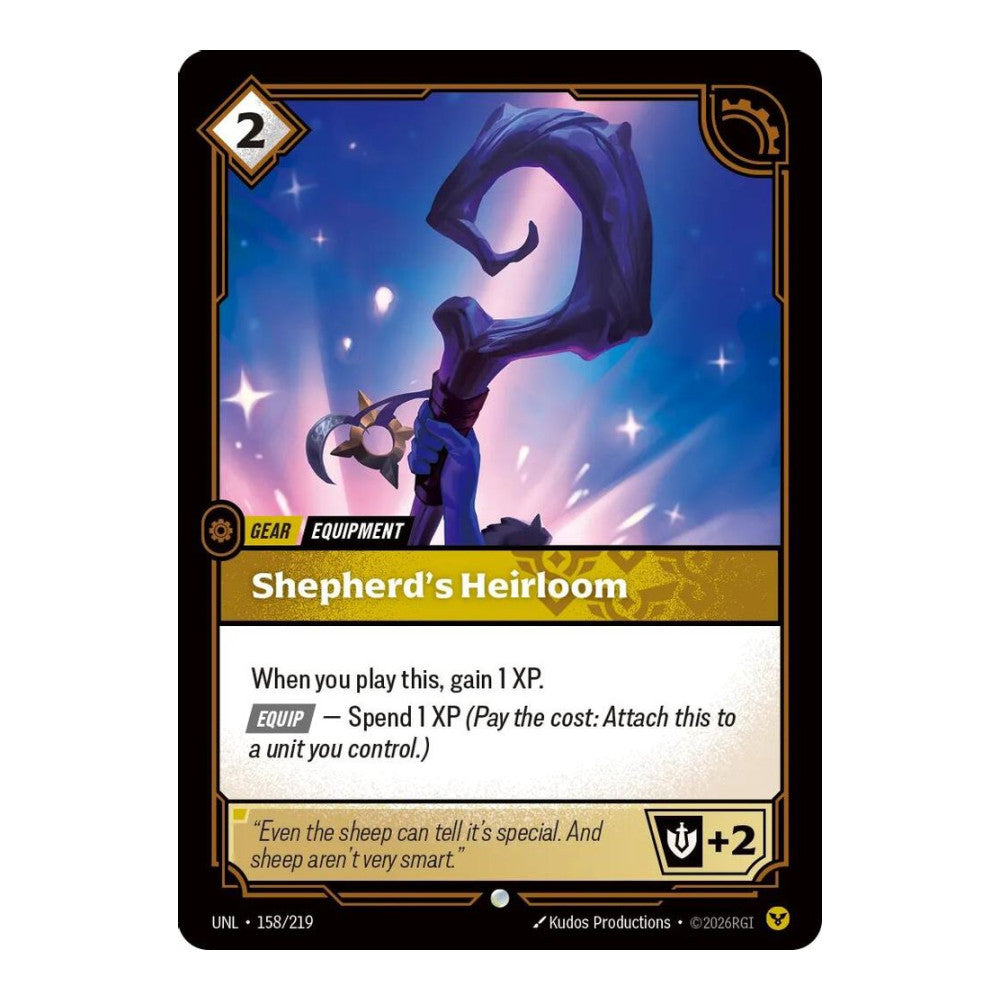 Unleashed (UNL) - Shepherd's Heirloom (#158/219) (Near Mint)