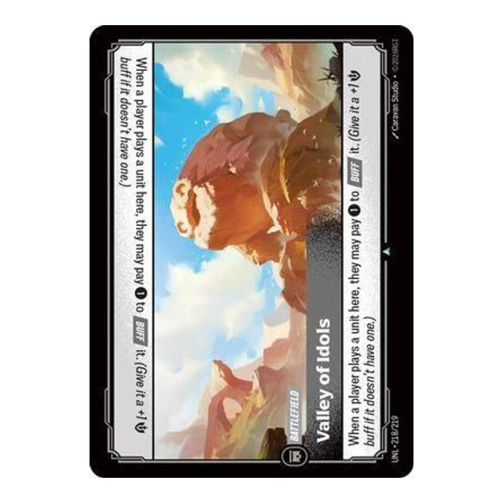 Unleashed (UNL) - Valley of Idols (#218/219) (Near Mint)