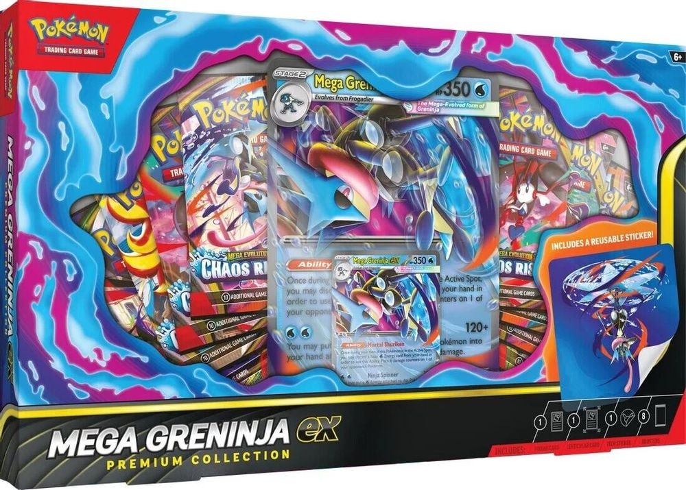 Miscellaneous Cards & Products (MCAP) - Mega Greninja ex Premium Collection (, Double Rare) ()