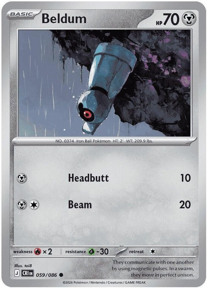 ME04: Chaos Rising (CRI) - Beldum (#059/086, Common) ()