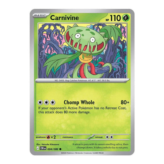ME04: Chaos Rising (CRI) - Carnivine (#004/086) (Near Mint)