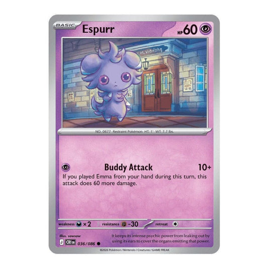 ME04: Chaos Rising (CRI) - Espurr (#036/086) (Near Mint)