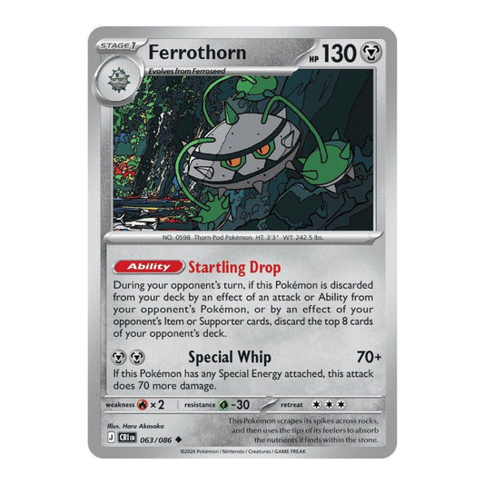 ME04: Chaos Rising (CRI) - Ferrothorn (#063/086) (Near Mint)