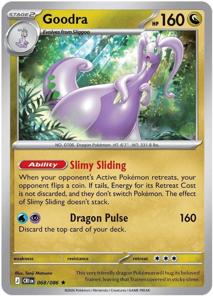 ME04: Chaos Rising (CRI) - Goodra (#068/086, Rare) ()