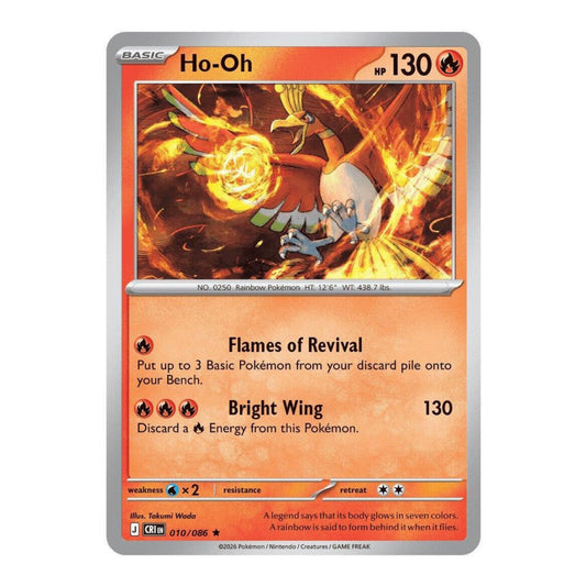 ME04: Chaos Rising (CRI) - Ho Oh (#010/086) (Near Mint)