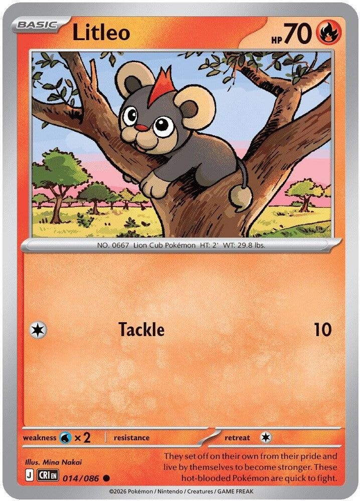 ME04: Chaos Rising (CRI) - Litleo (#014/086, Common) ()