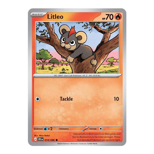 ME04: Chaos Rising (CRI) - Litleo (#014/086) (Near Mint)