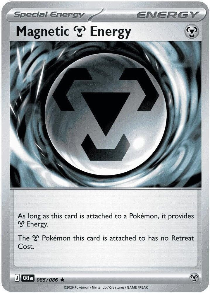ME04: Chaos Rising (CRI) - Magnetic Metal Energy (#085/086, Rare) ()