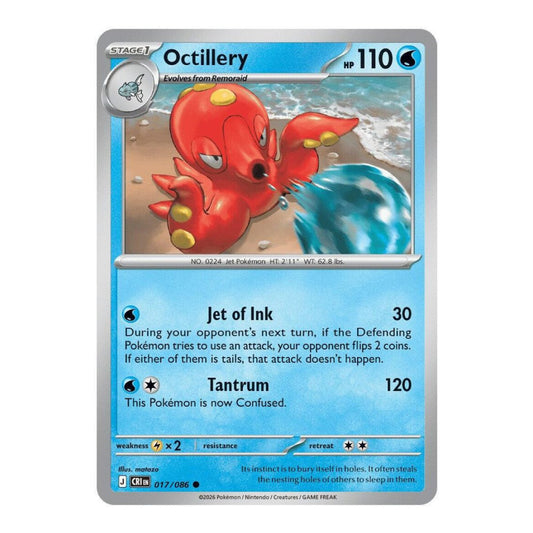 ME04: Chaos Rising (CRI) - Octillery (#017/086) (Near Mint)