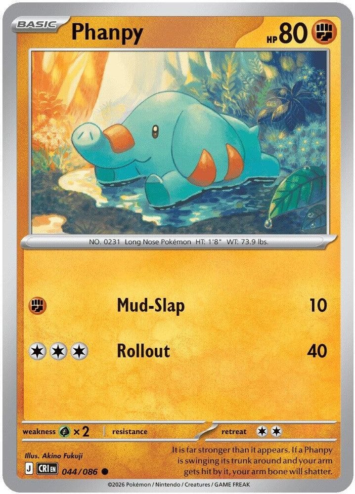 ME04: Chaos Rising (CRI) - Phanpy (#044/086, Common) ()
