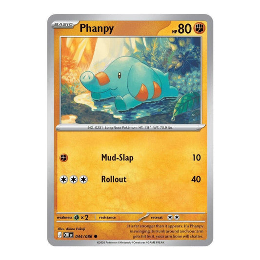 ME04: Chaos Rising (CRI) - Phanpy (#044/086) (Near Mint)