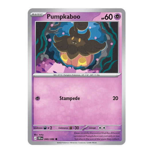 ME04: Chaos Rising (CRI) - Pumpkaboo (#040/086) (Near Mint)