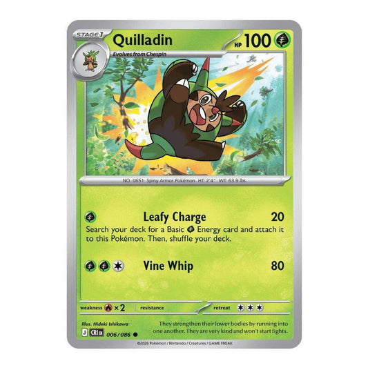 ME04: Chaos Rising (CRI) - Quilladin (#006/086) (Near Mint)
