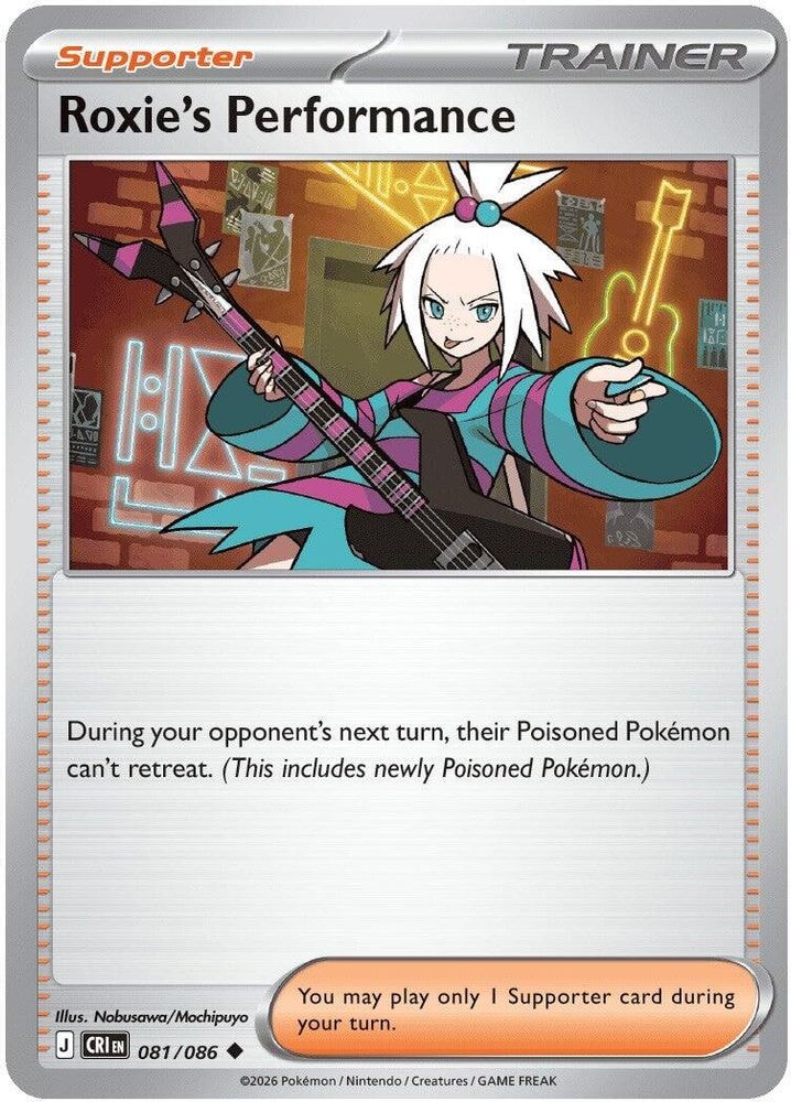 ME04: Chaos Rising (CRI) - Roxie's Performance - 081/086 (#081/086, Uncommon) ()