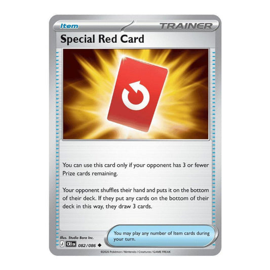 ME04: Chaos Rising (CRI) - Special Red Card 082 086 (#082/086) (Near Mint)