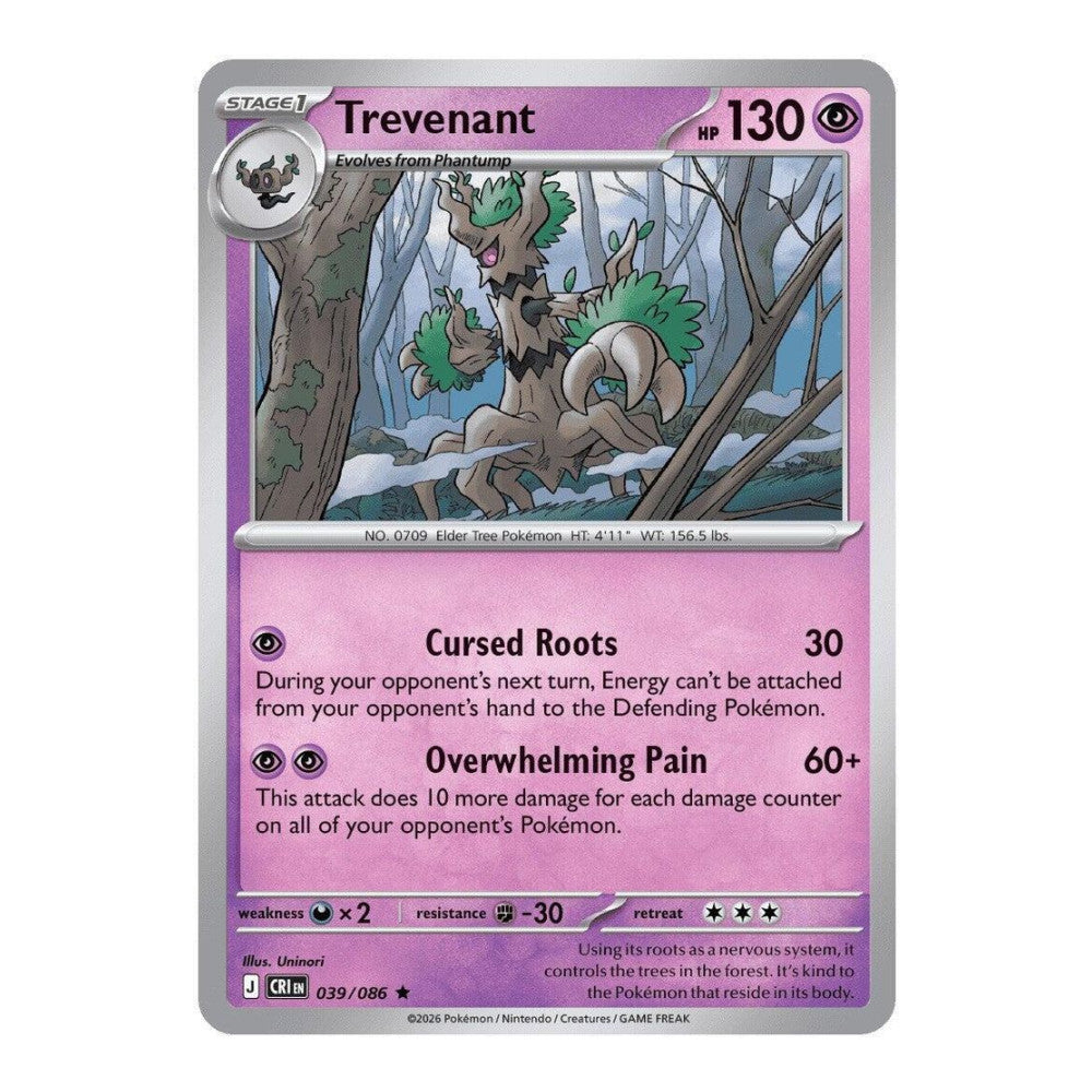 ME04: Chaos Rising (CRI) - Trevenant (#039/086)