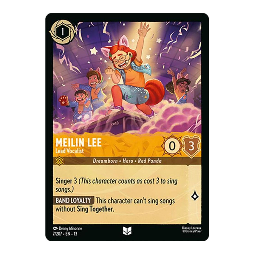 Attack of the Vine! (13) - Meilin Lee - Lead Vocalist (#7/207) (Near Mint)