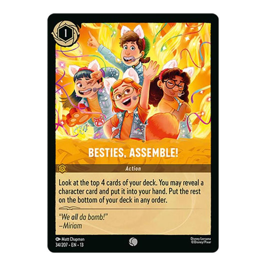Attack of the Vine! (13) - Besties, Assemble! (#34/207) (Near Mint)