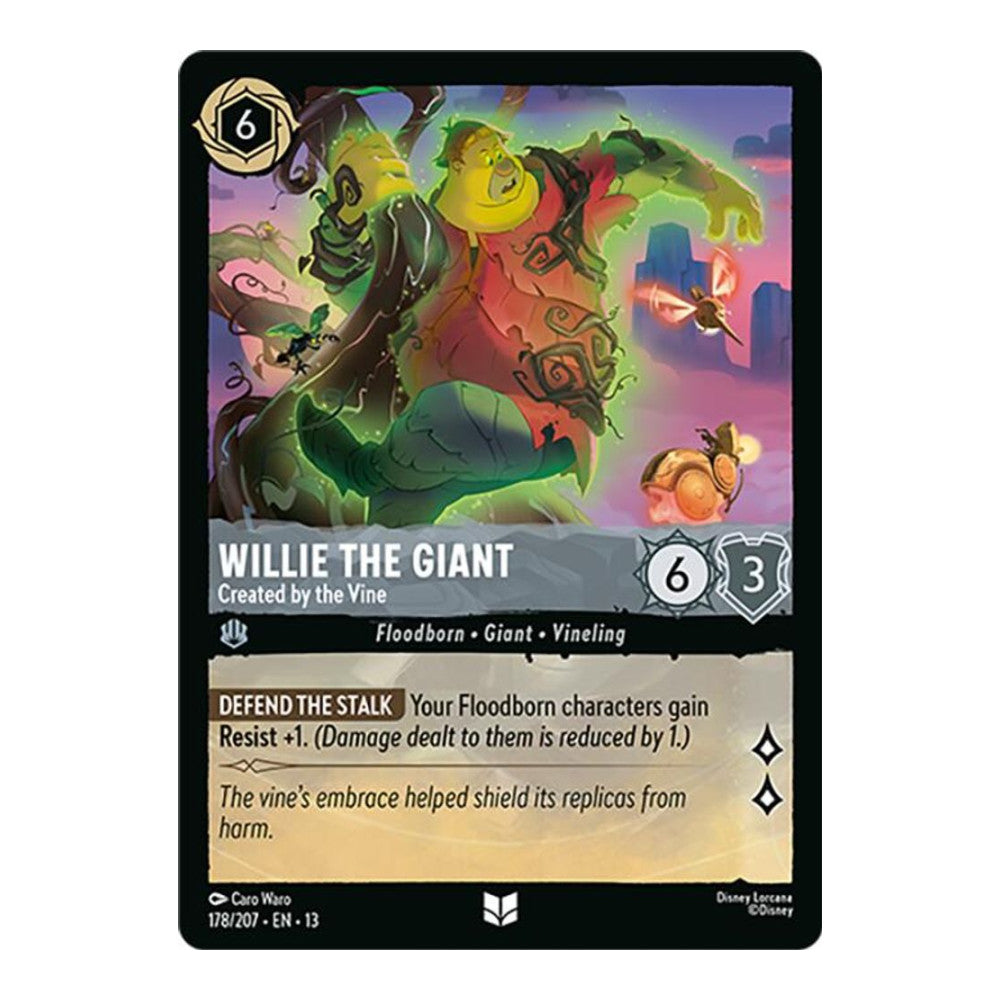 Attack of the Vine! (13) - Willie the Giant - Created by the Vine (#178/207) (Near Mint)