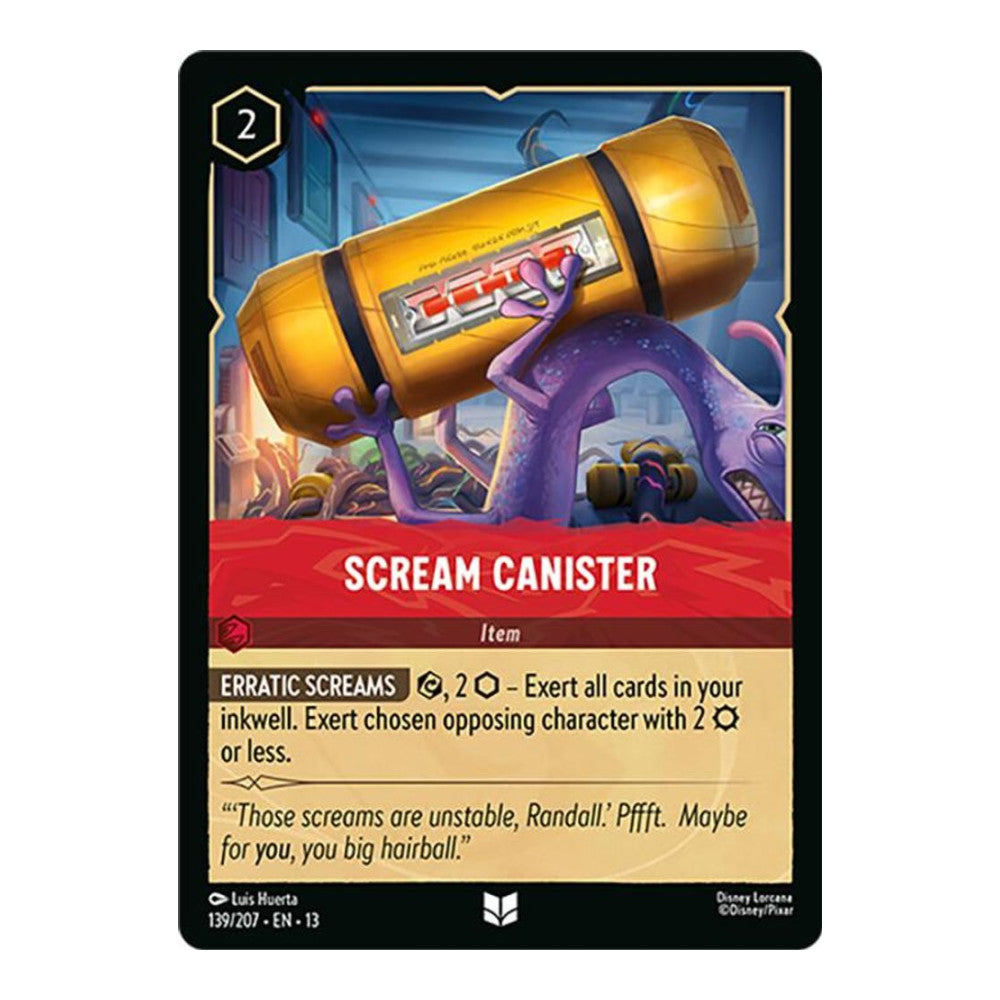 Attack of the Vine! (13) - Scream Canister (#139/207) (Near Mint)