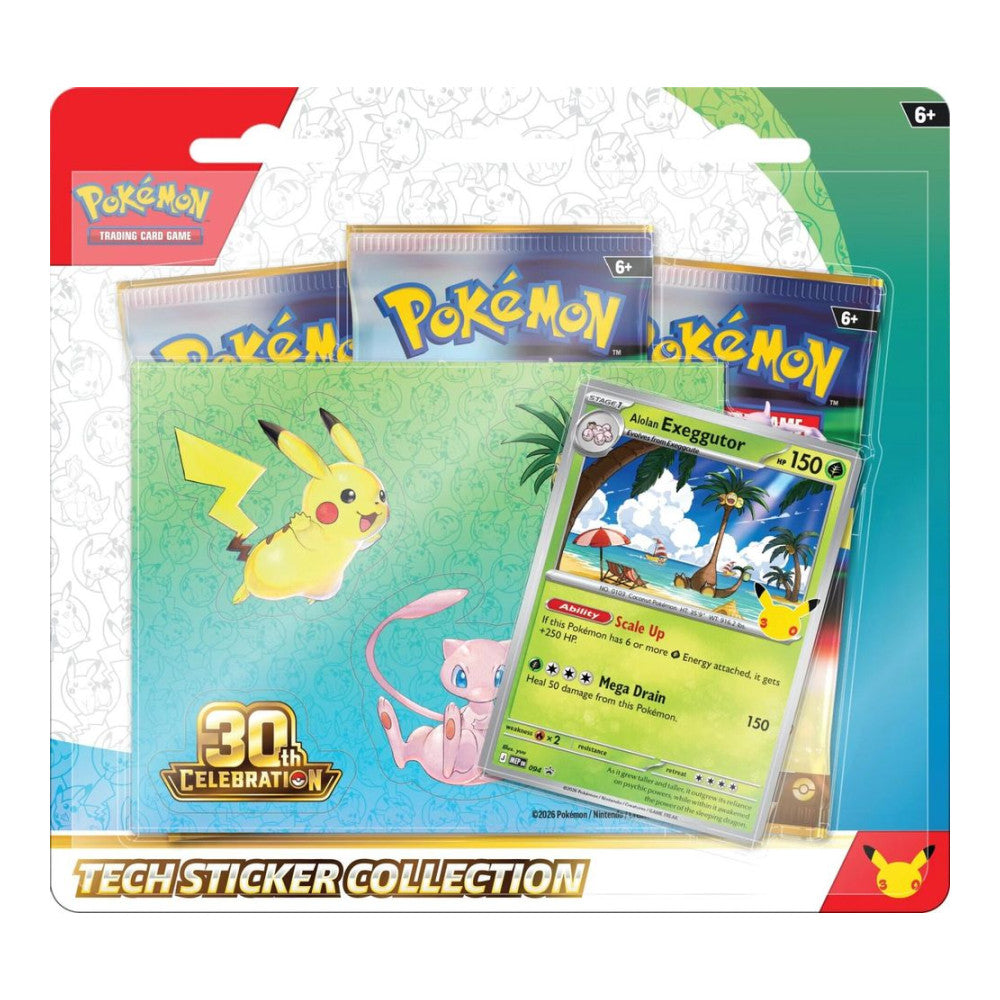 ME: 30th Celebration (30C) - 30th Celebration Tech Sticker Collection [Alolan Exeggutor] () (Unopened)