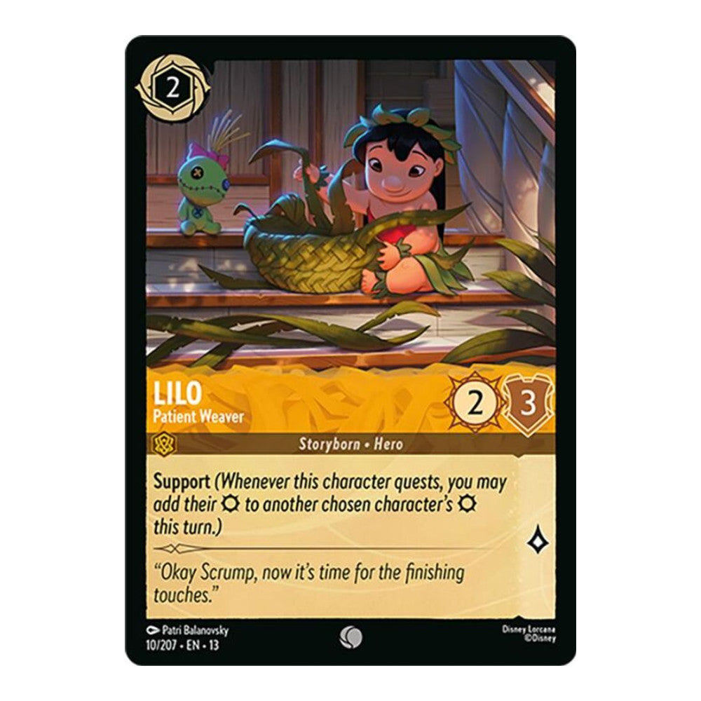 Attack of the Vine! (13) - Lilo - Patient Weaver (#10/207) (Near Mint)