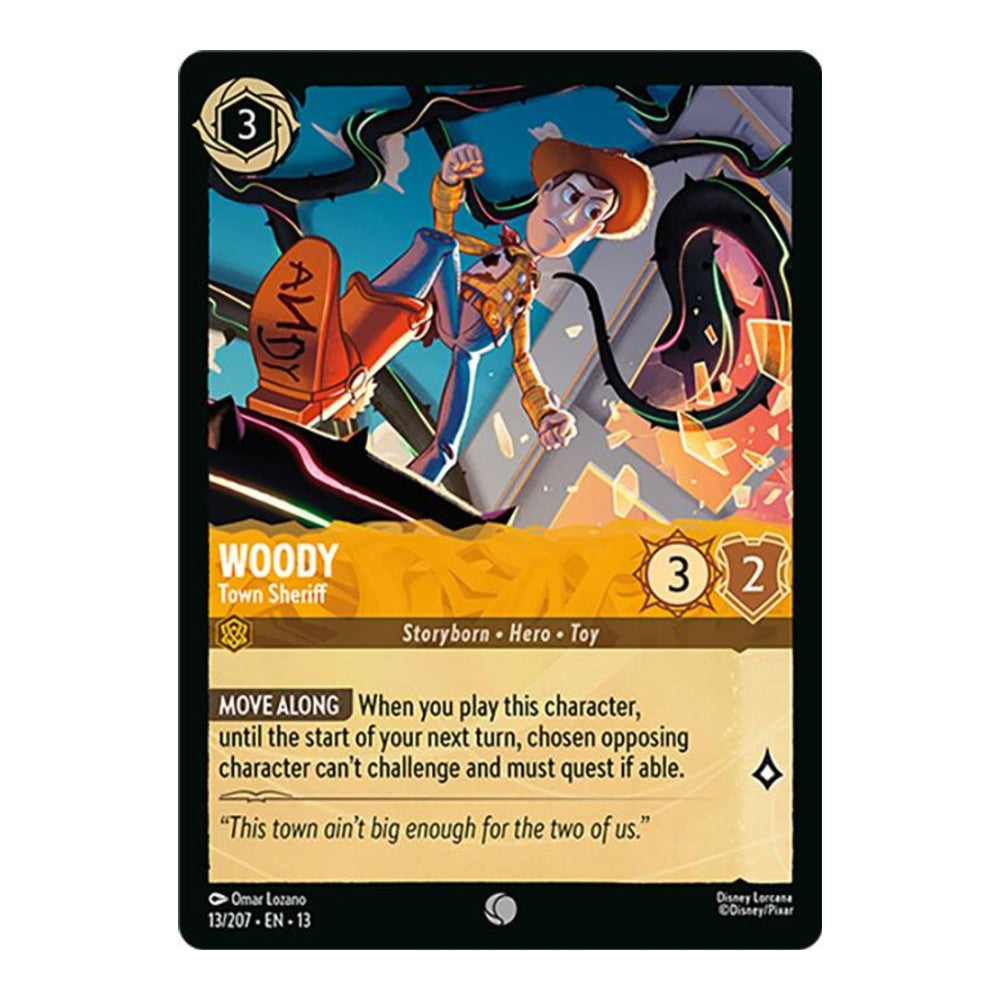 Attack of the Vine! (13) - Woody - Town Sheriff (#13/207) (Near Mint)