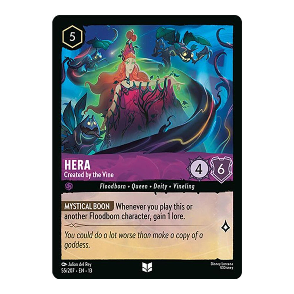 Attack of the Vine! (13) - Hera - Created by the Vine (#55/207) (Near Mint)