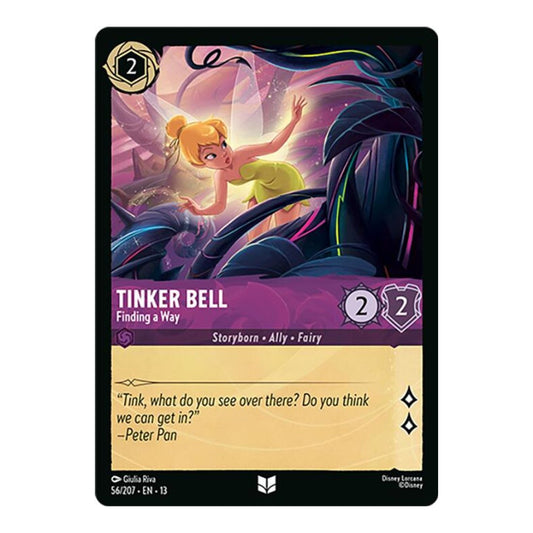 Attack of the Vine! (13) - Tinker Bell - Finding a Way (#56/207) (Near Mint)