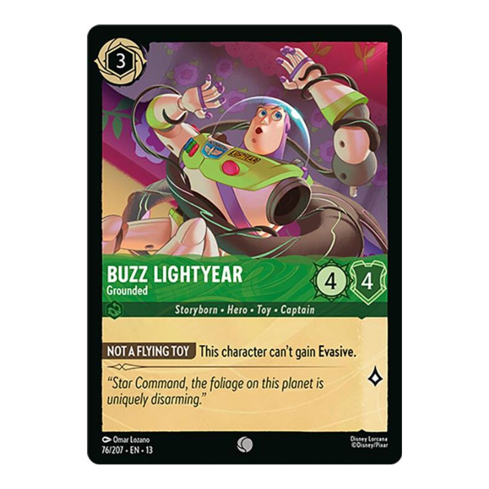 Attack of the Vine! (13) - Buzz Lightyear - Grounded (#76/207) (Near Mint)